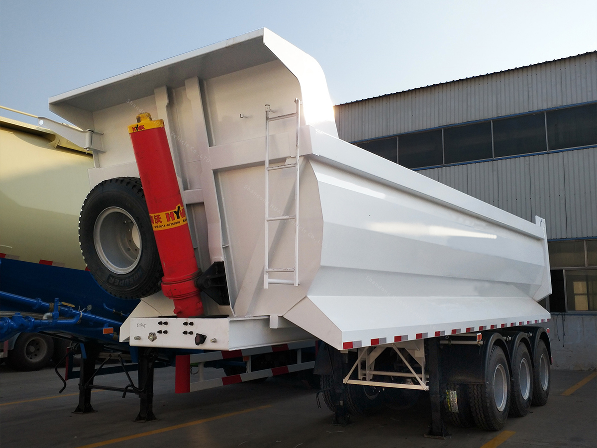 U forma de volcado trasero de 60 toneladas de 60 toneladas