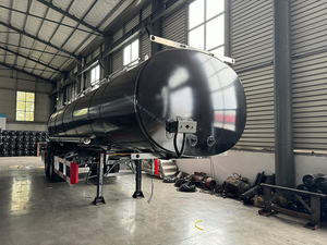 2 ejes 20000L asfalto tráiler