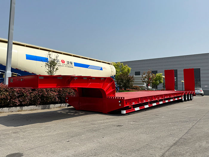 4 ejes 100ton trailer