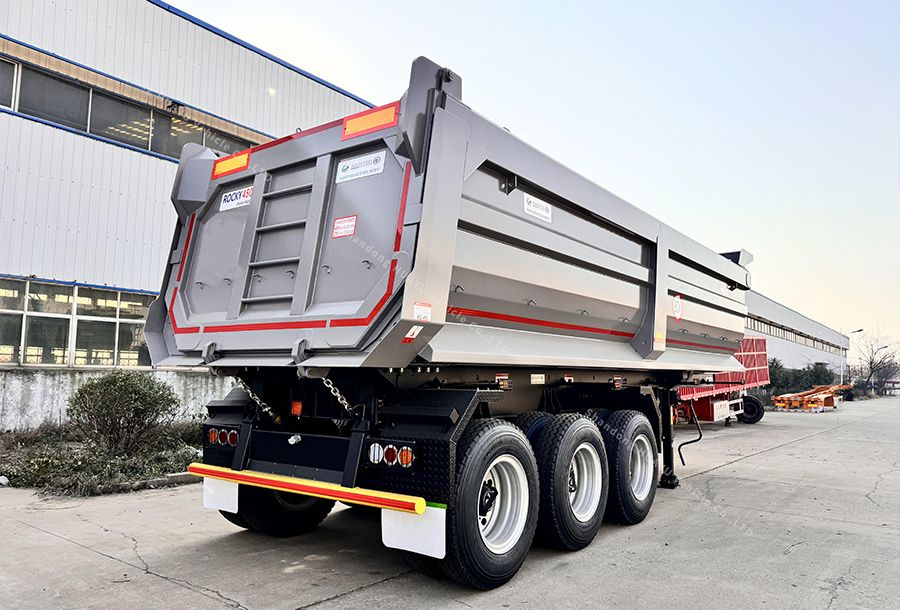Trailer de volcado de 80ton