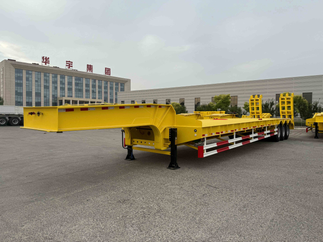 3 ejes 80ton Trailer bajo en venta