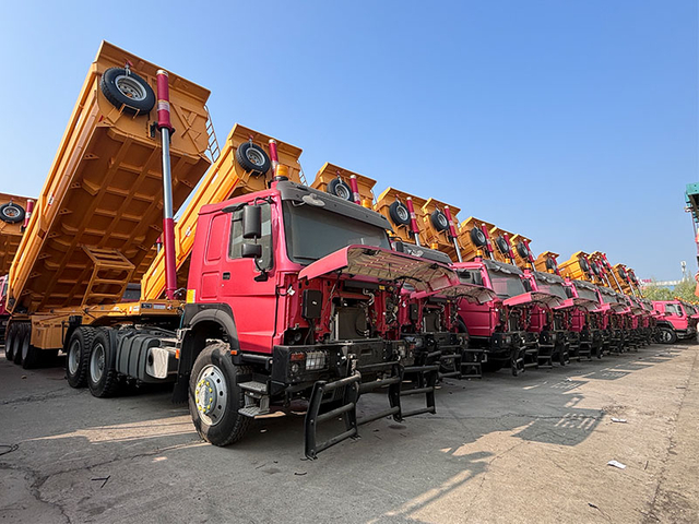 Huayu Dump Trailer Fleet Showcase