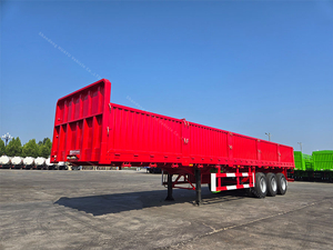 3 ejes 60ton Trailer de pared lateral en venta